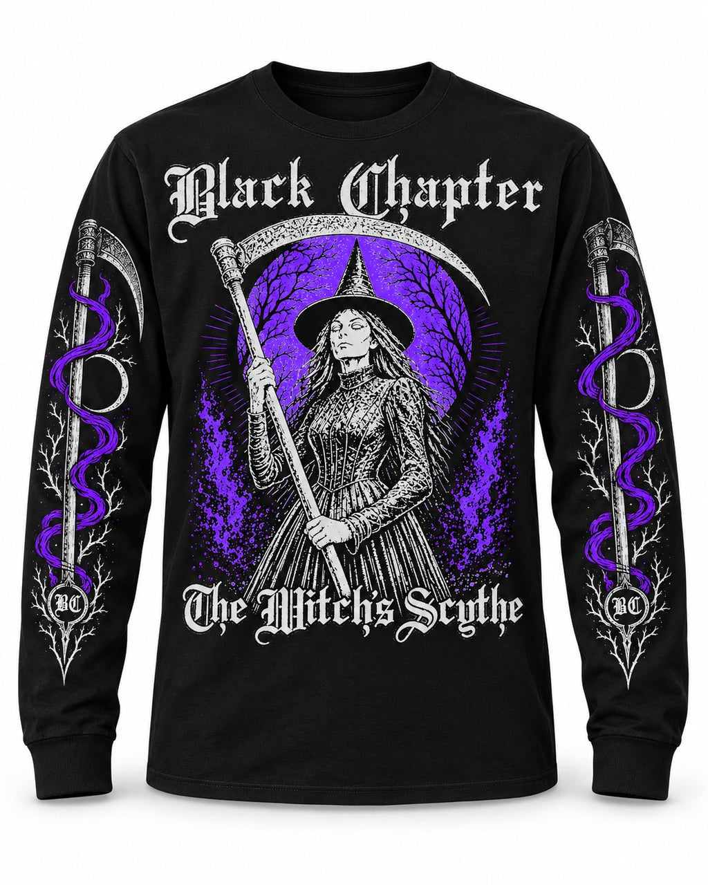 Camiseta Manga Longa - The Witch’s Scythe