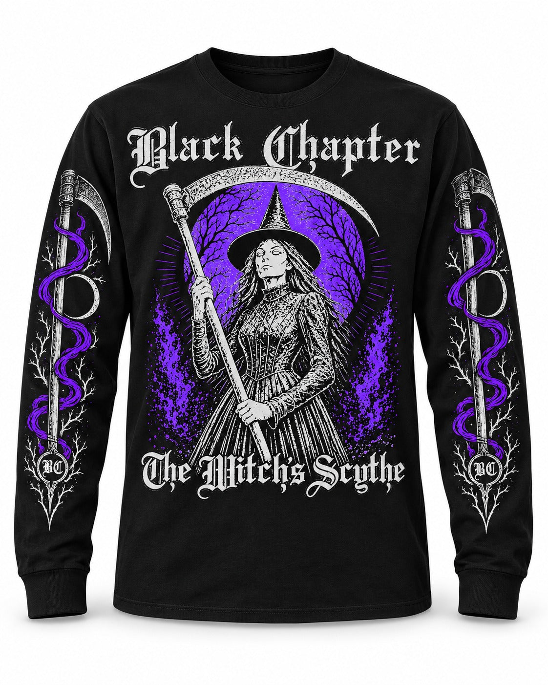 Camiseta Manga Longa - The Witch’s Scythe