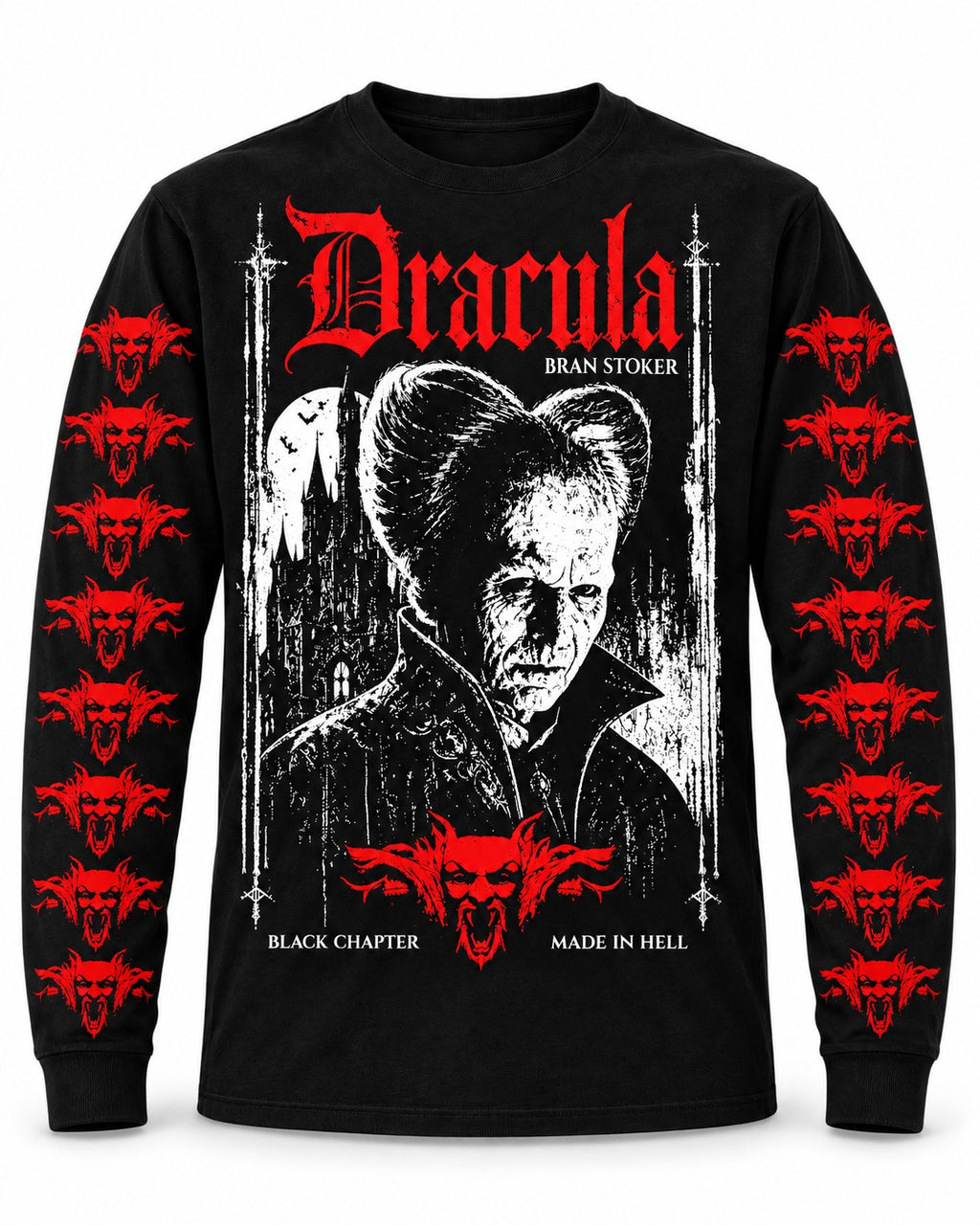 Camiseta Manga Longa - Drácula