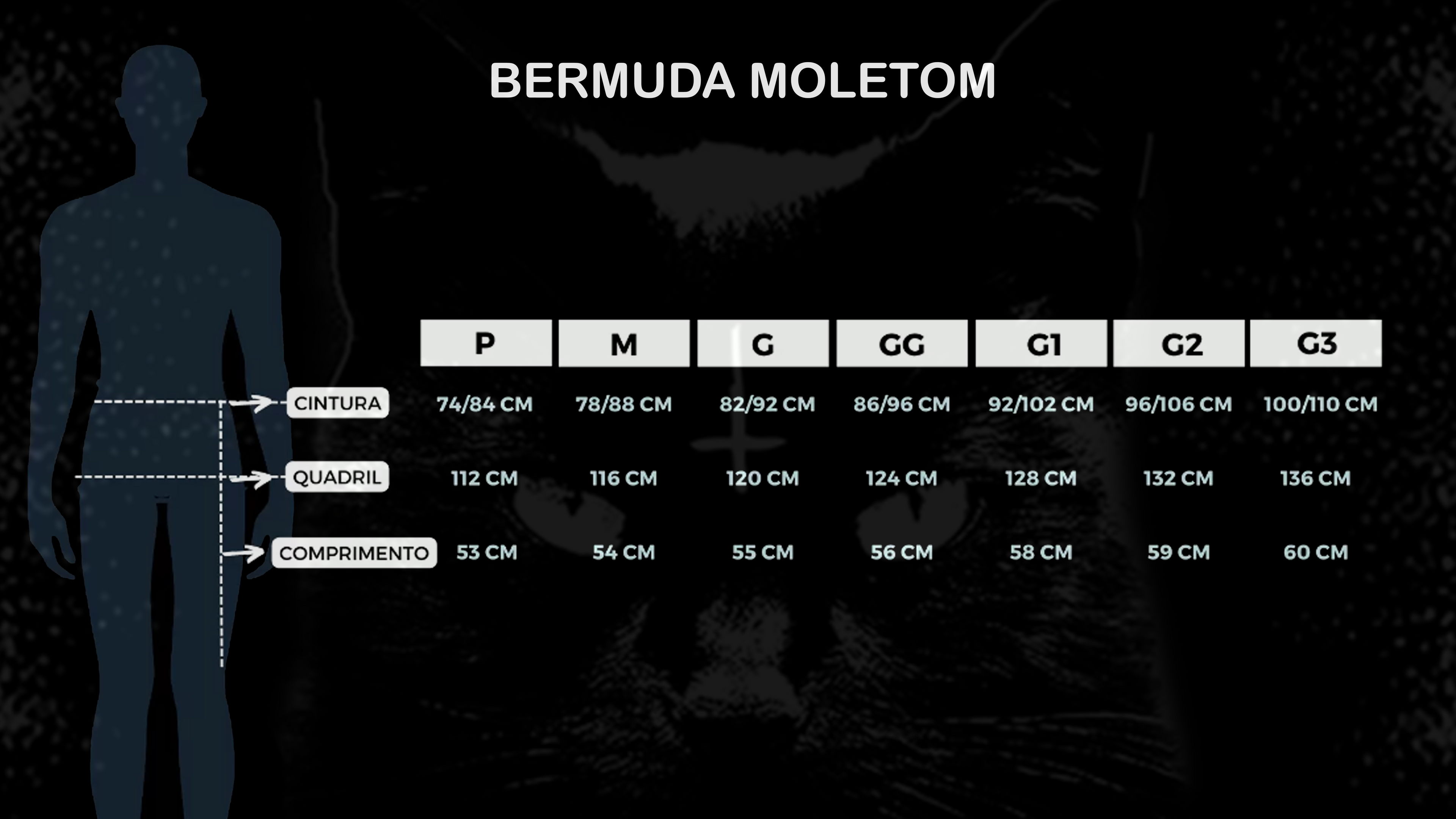 Bermuda Moletom - Goat 666