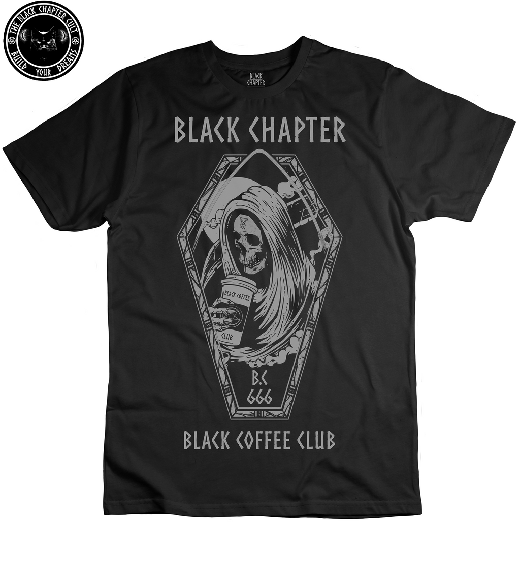 T-Shirt - Black Coffee Club