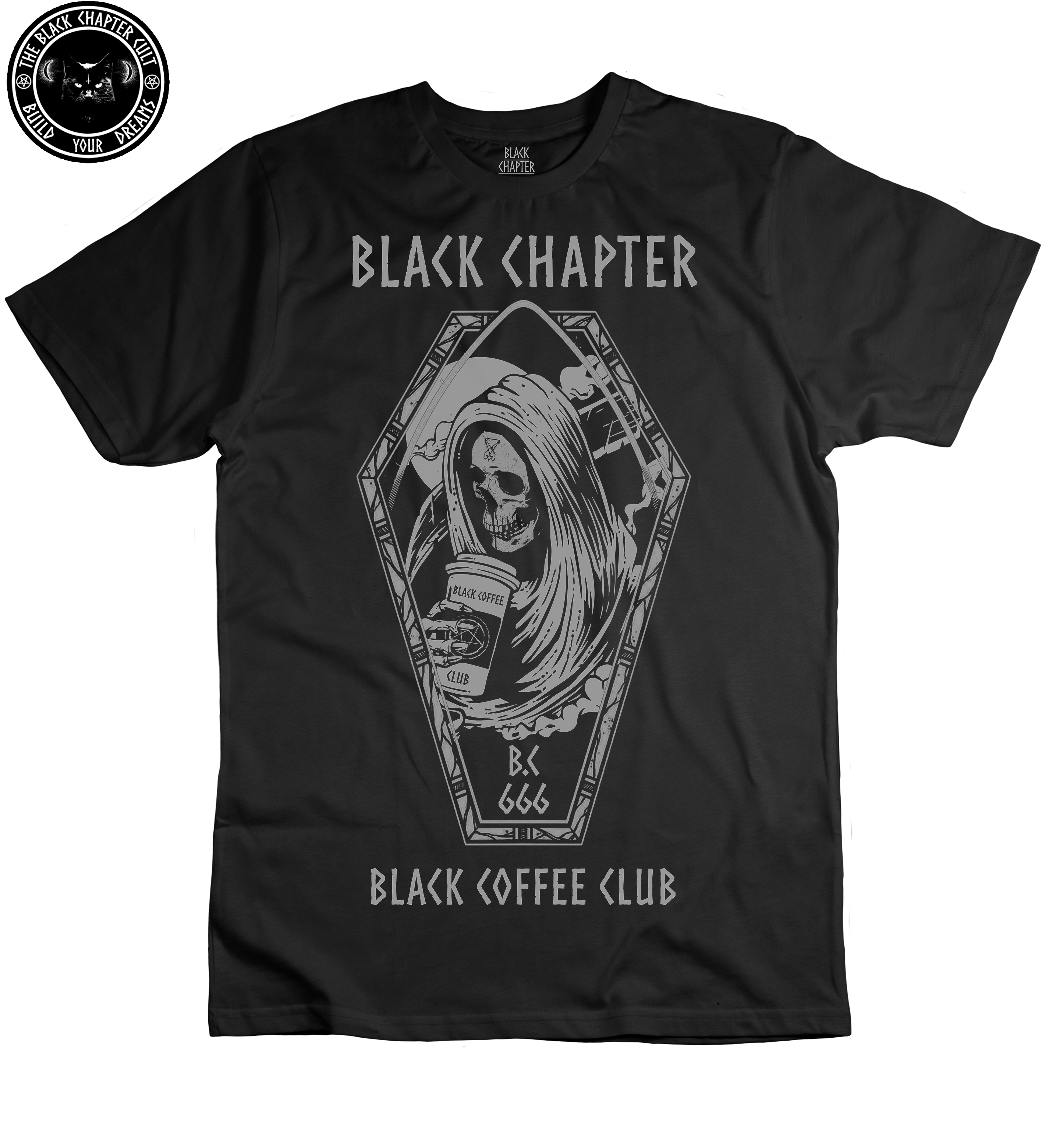 T-Shirt - Black Coffee Club