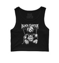 Cropped Tank Top - Satanic Vibes Only