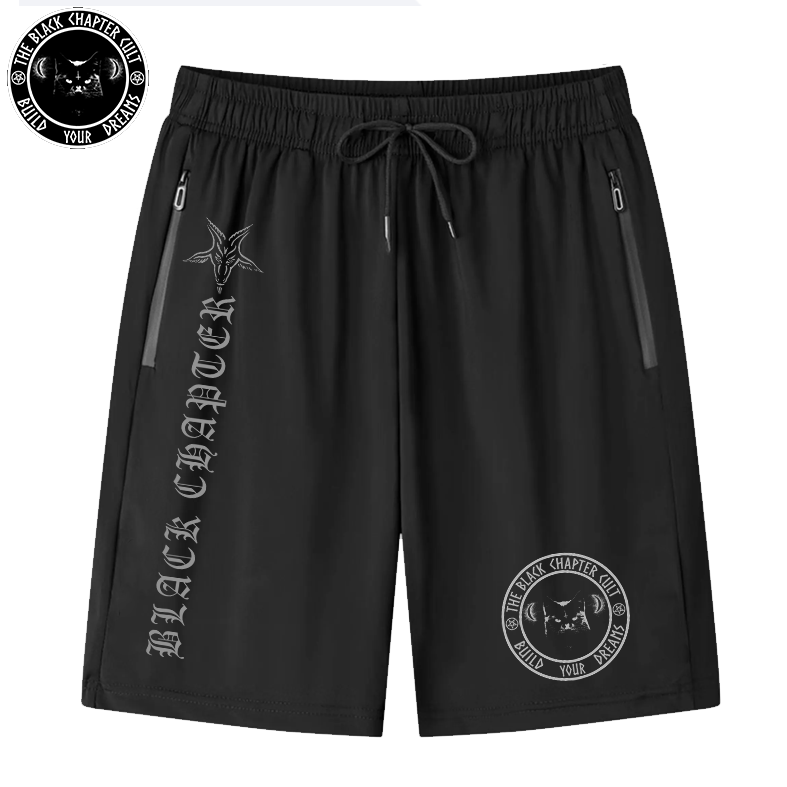 Flex Shorts - Salem Cat