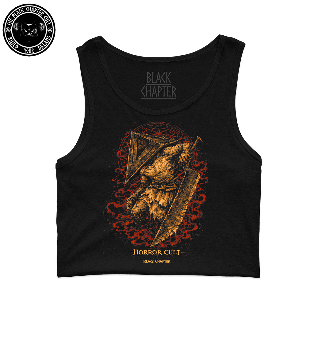 Cropped Tank Top - Pyramid Head