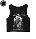 Cropped Tank Top - Ruled By Darkness