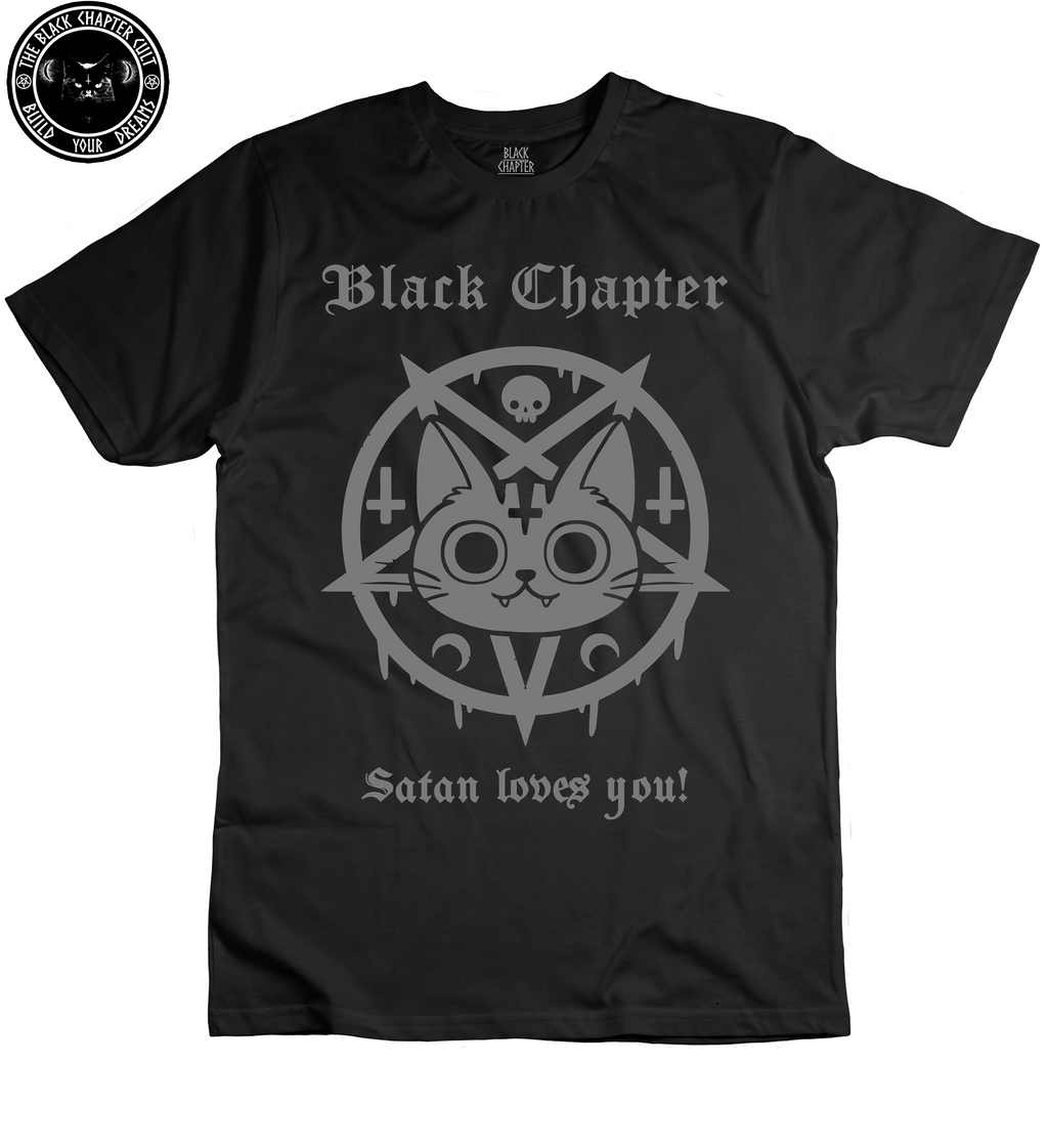 T-shirt - Satan Loves You