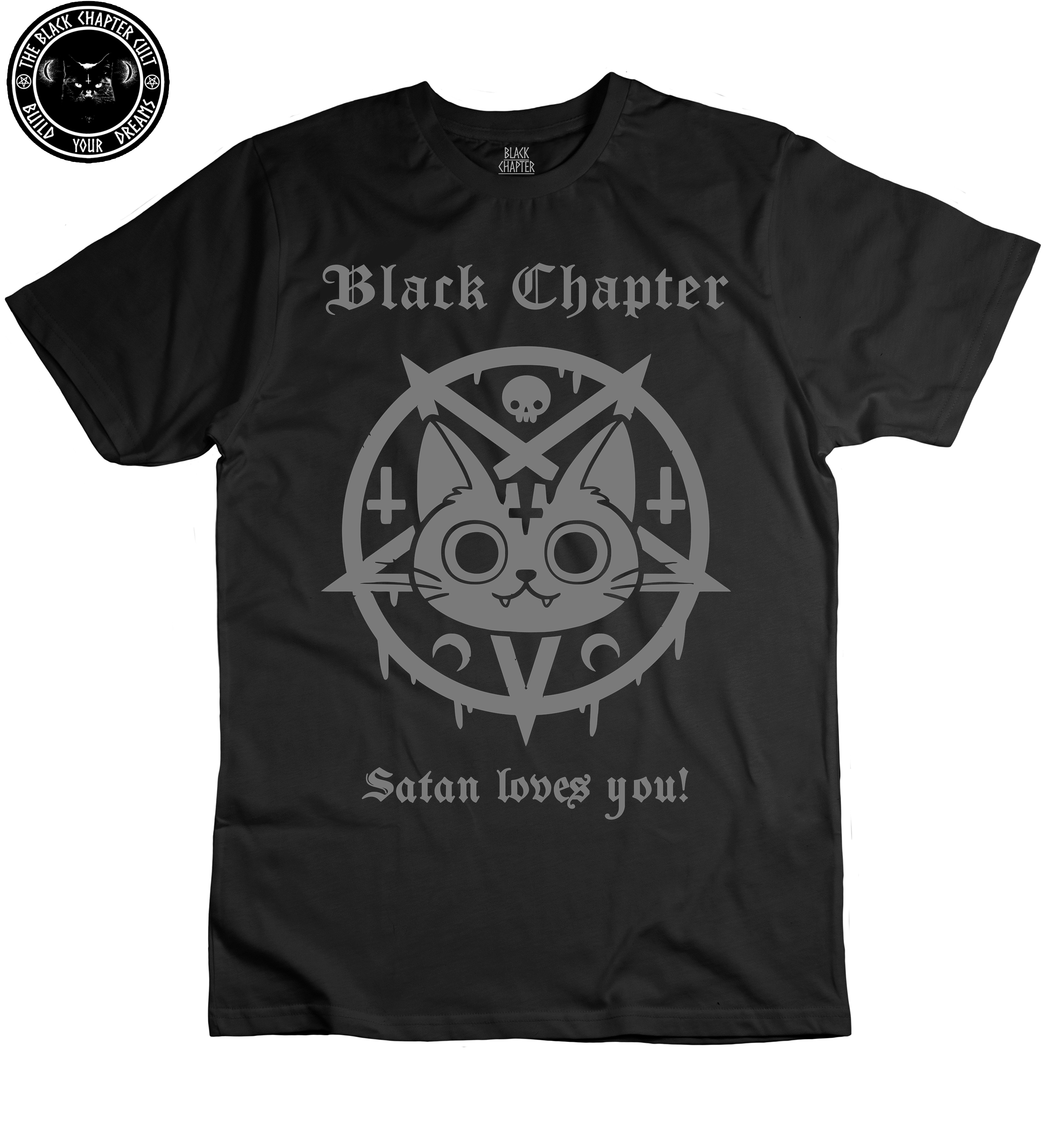 T-shirt - Satan Loves You