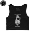 Cropped Tank Top - Satan Ghost